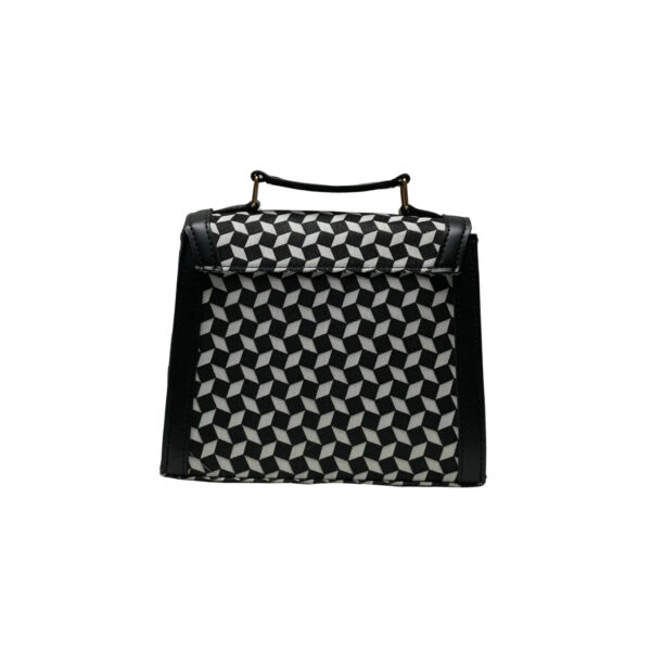 Satchel // Black & White // Crossbody Bag - Image 3